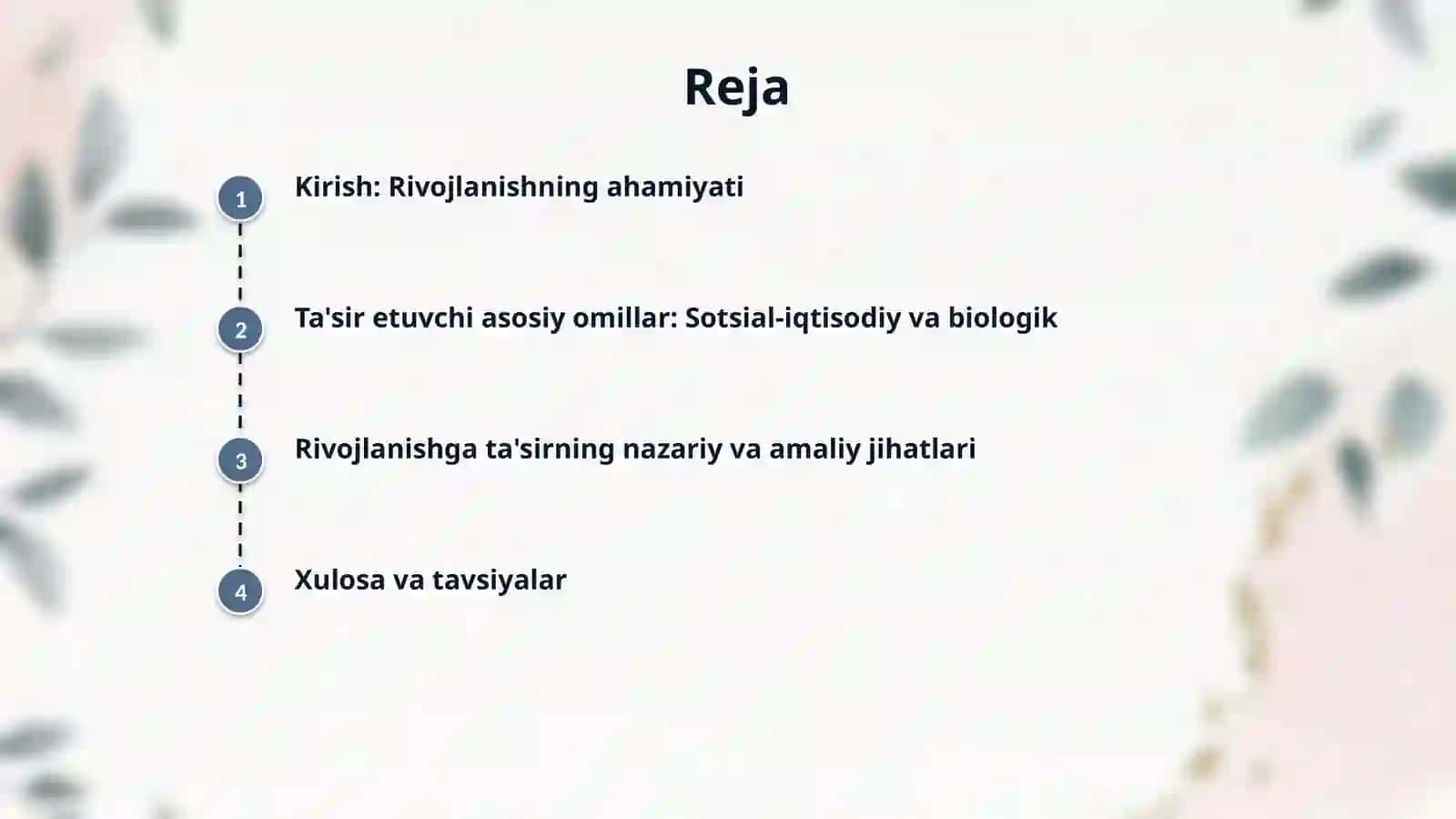 Bola shaxsalrining rivojlanish omillari 2
