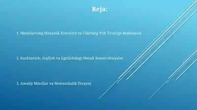 Metall konstruksiyalar 2
