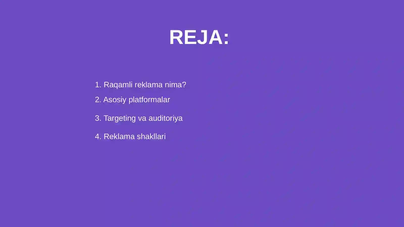 Raqamli Reklama 2