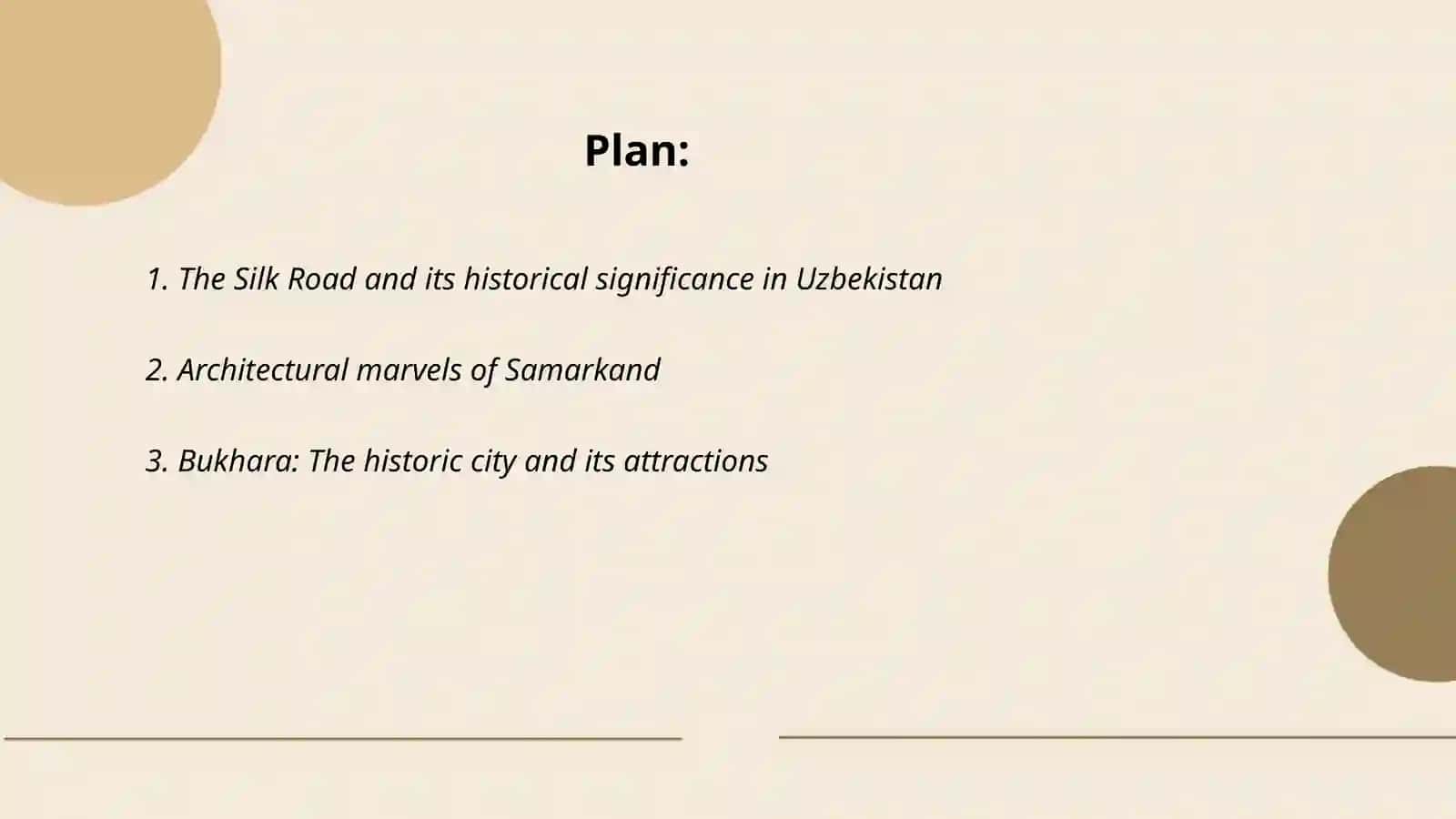 Tourism in Uzbekistan 2