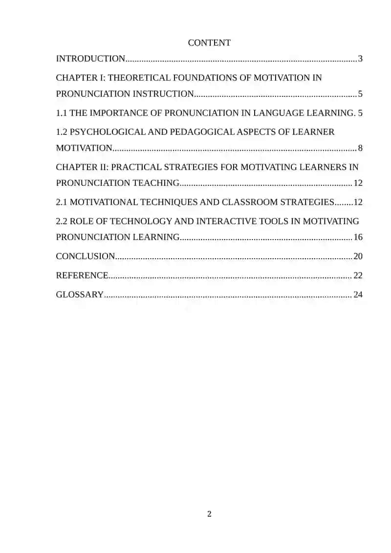 Ways of motivating in teaching English pronunciation 2