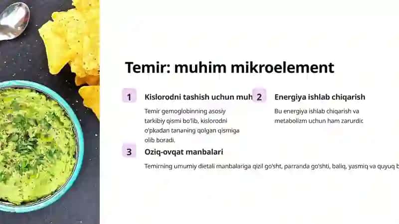 Inson organizmidagi mikroelementlar 2