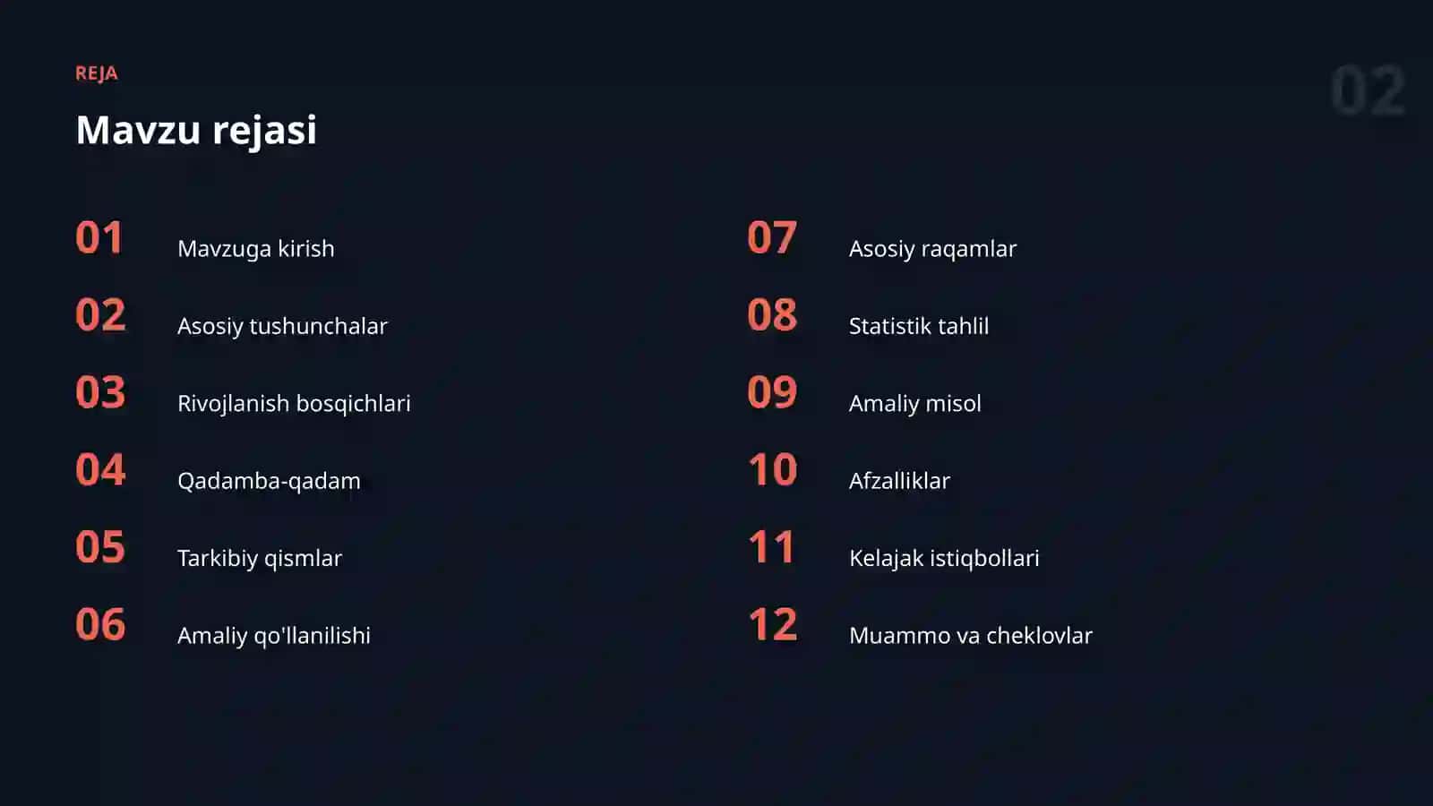 OPTIMIZATSIYA ALGORITMLARI 2