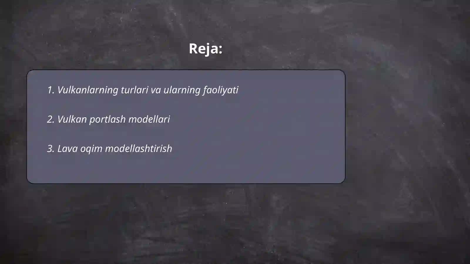 Vulkanlarning turlari va ularning faoliyati 2