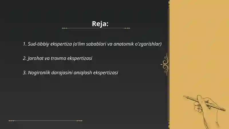 Tibbiy ekspert turlari va tizimlari 2