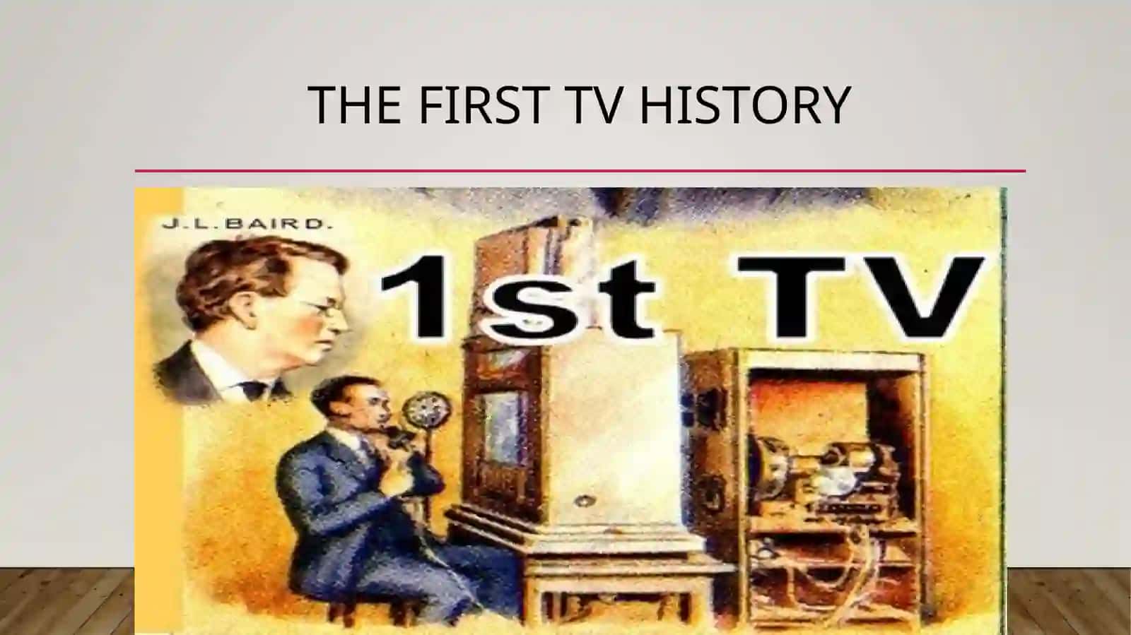 The first tv history 2