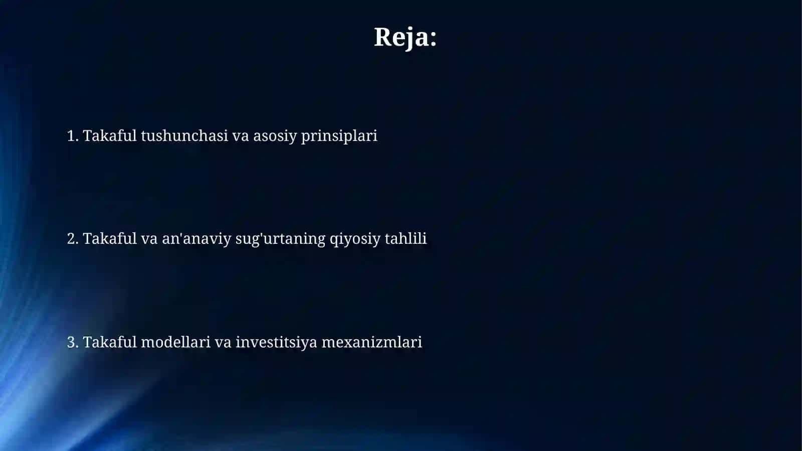 Takaful (Islomiysug'urta) 2