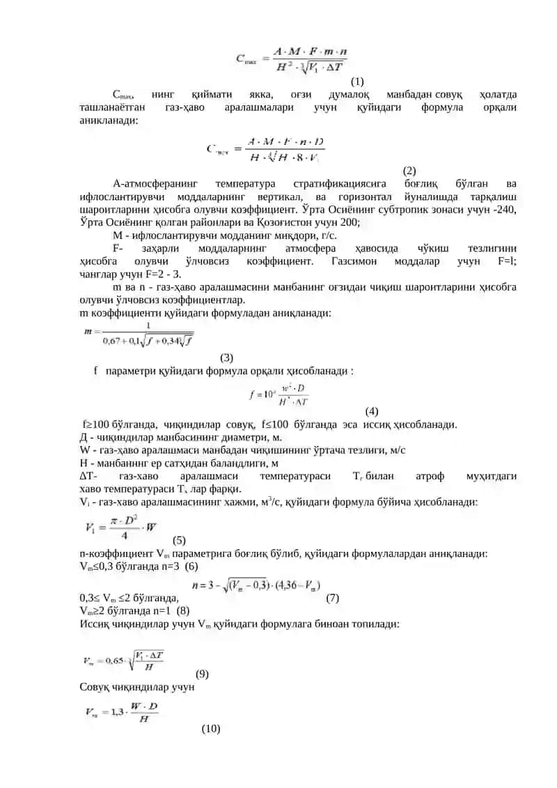 Ekologiya masalar 2