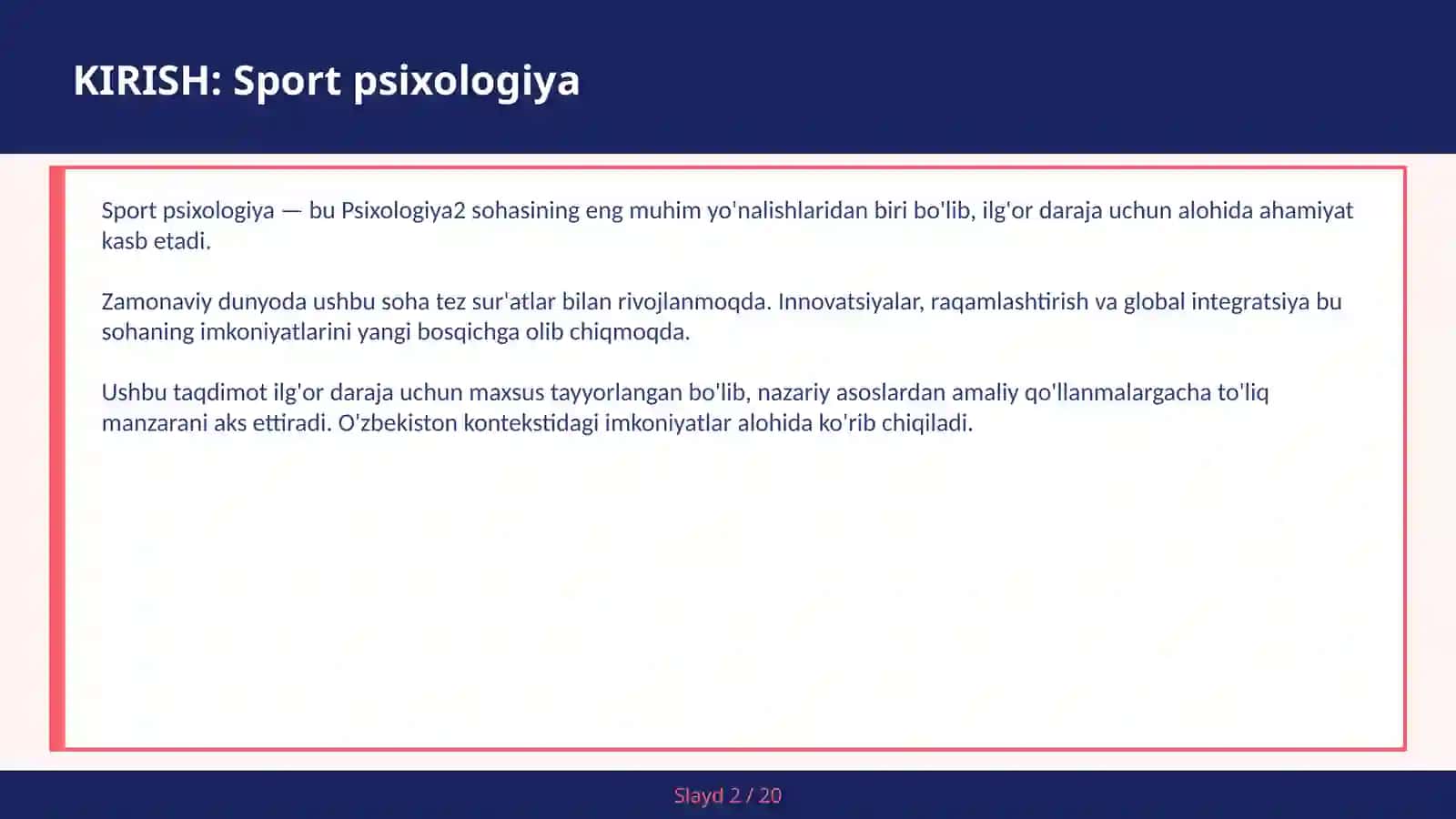SPORT PSIXOLOGIYA 2