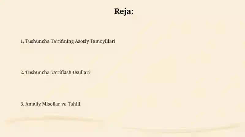Tushuncha taʼriflash 2