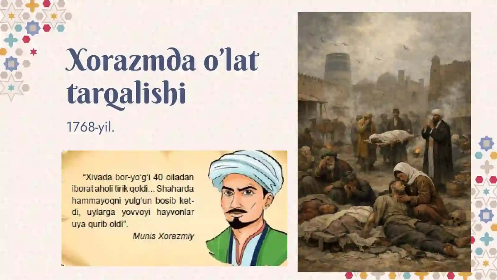 Qo'ng'irotlar davrida Xiva me'morchiligi 2