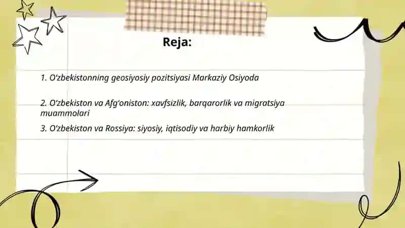 O‘zbekistonning geosiyosiy holati 2