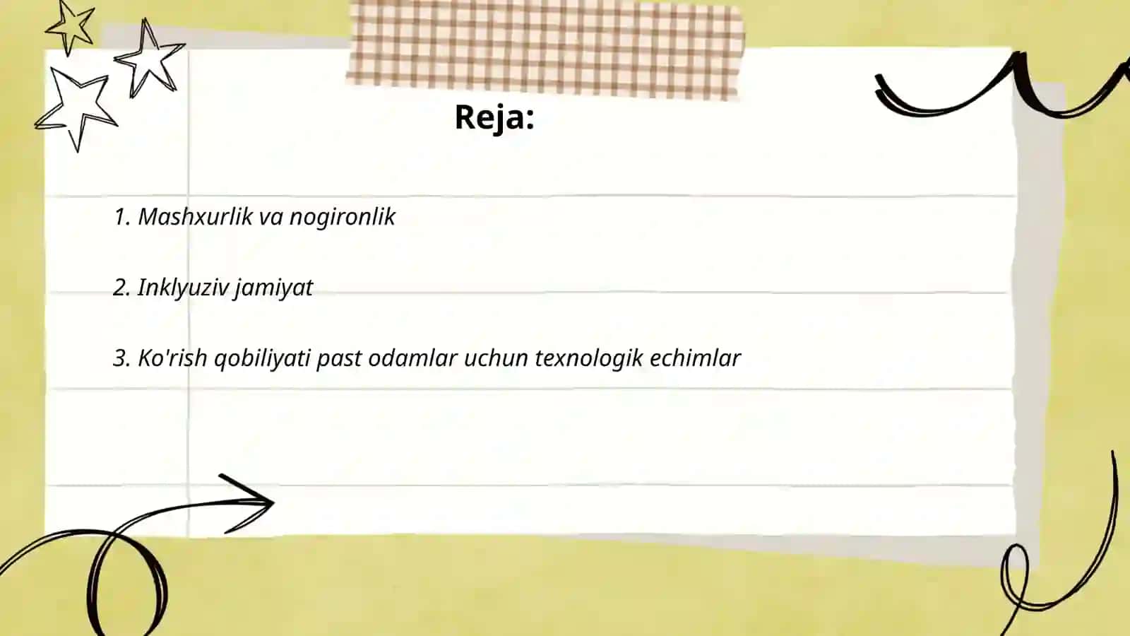 Mashxur kòrishda nuqsoni borlar 2