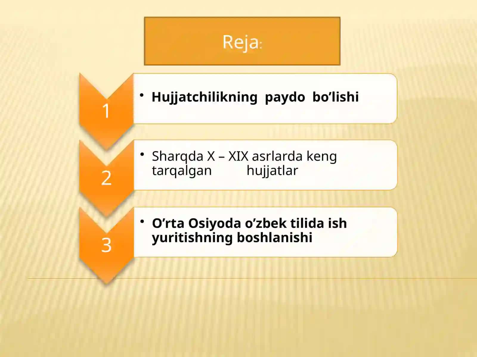 Hujjatchilik tarixi 2