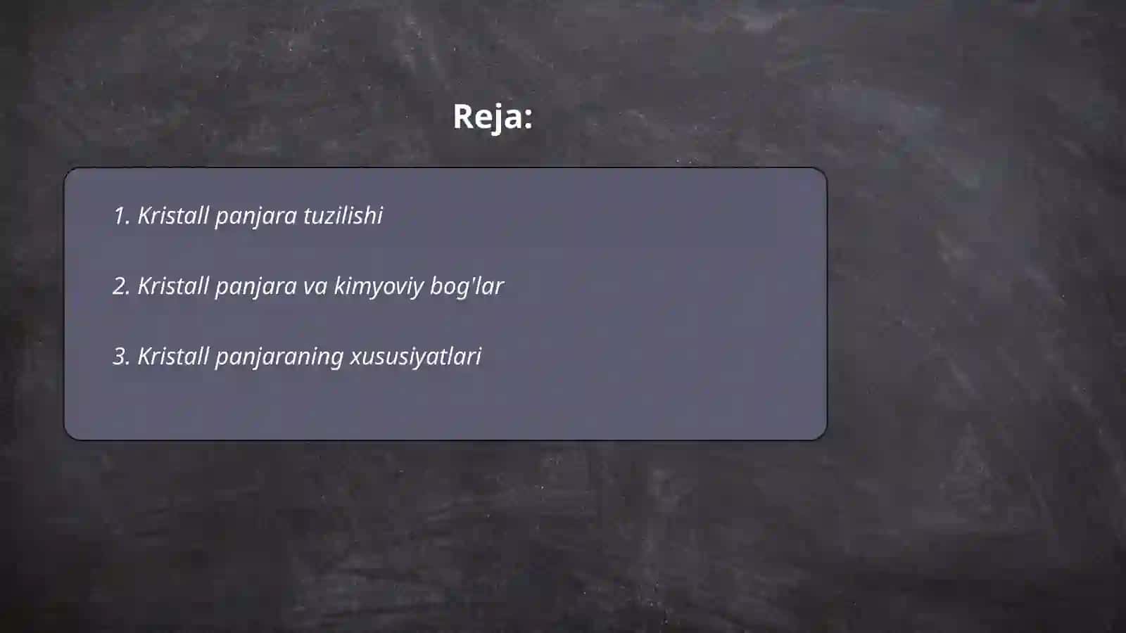 Kristall panjaralar 2