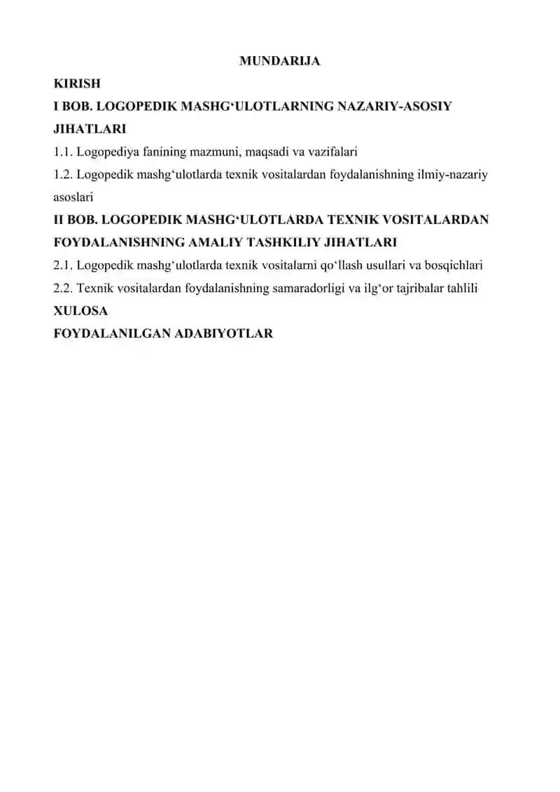 Logopedik mashg'ulotlarda texnik vositalardan foydalanish 2