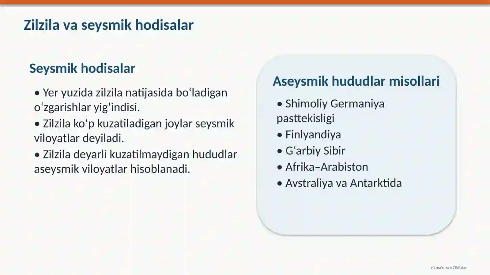 Zilzilalar 2