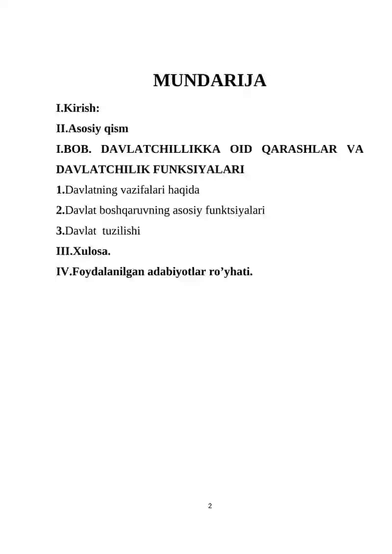 Davlat boshqaruv funksiyalari 2