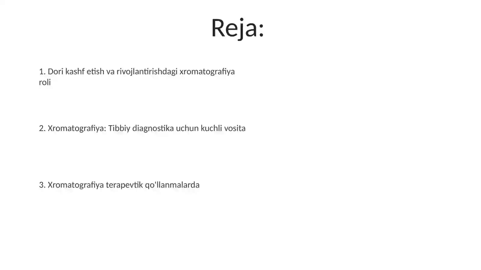 Xromotagrafiya Tibbiyotda 2