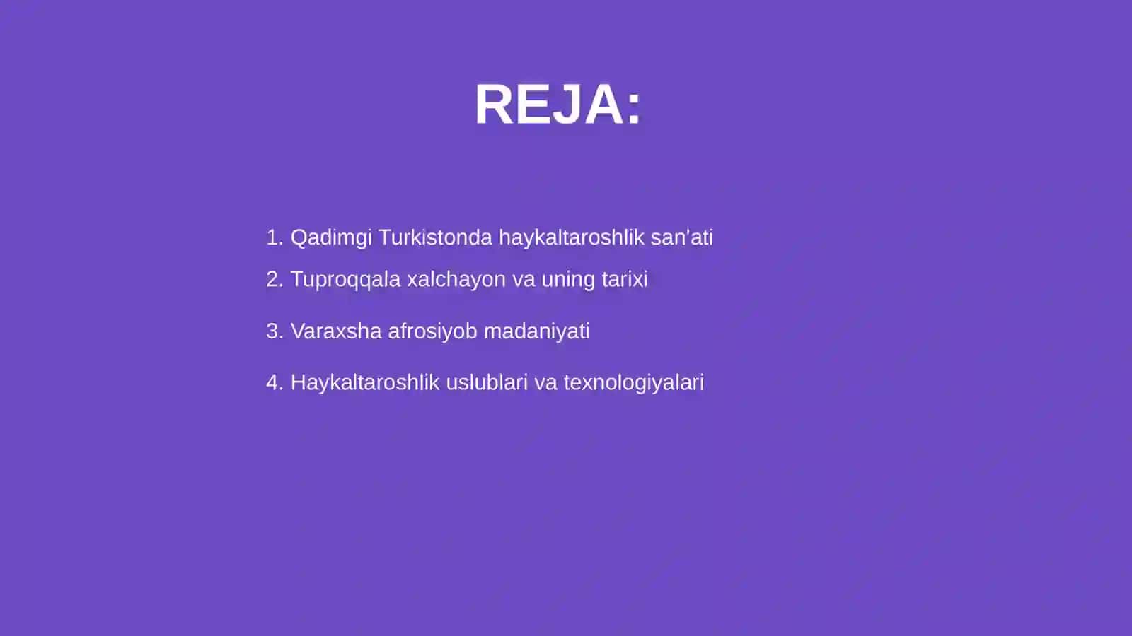 Qadimgi Turkistonda haykaltaroshlik 2