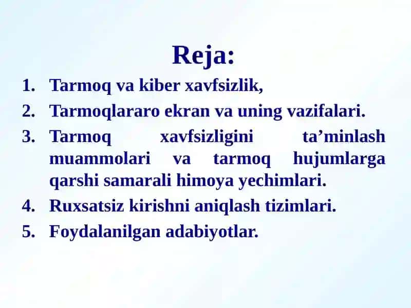 QarMIIAXBOROT TEXNOLOGIYALARI 2