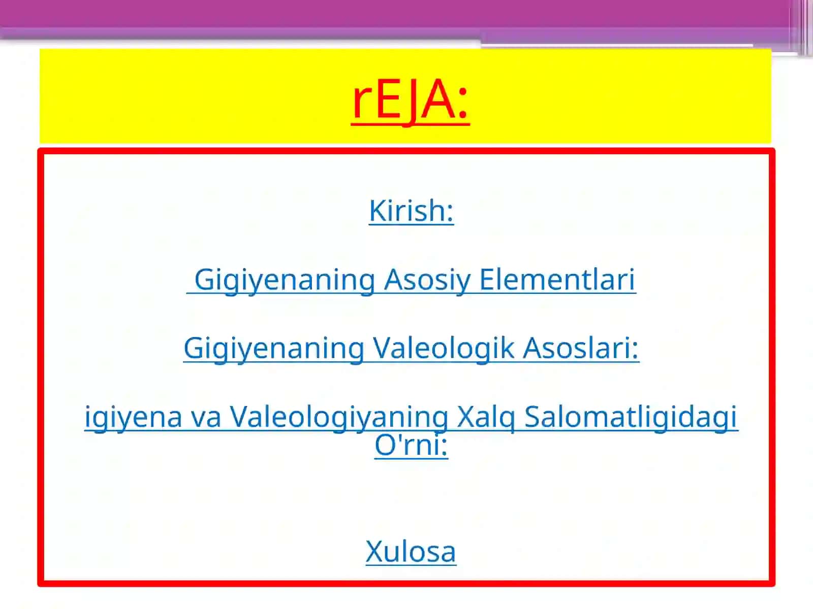 Gigiyena va valeologiya 2