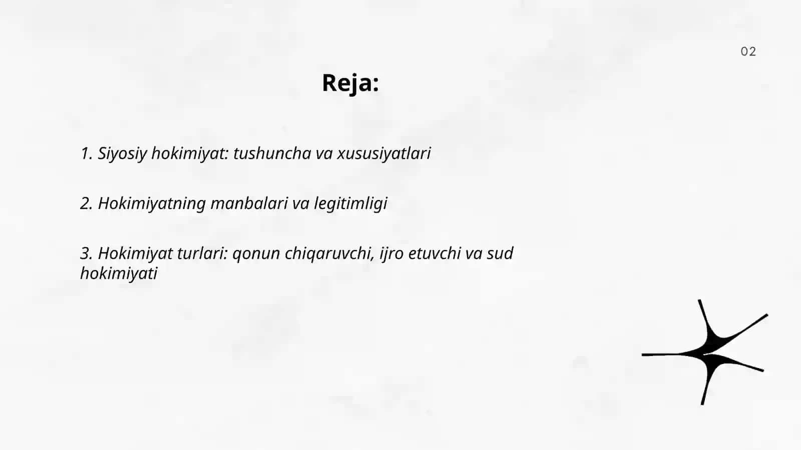Siyosiy hokimyat va siyosiy tizim 2