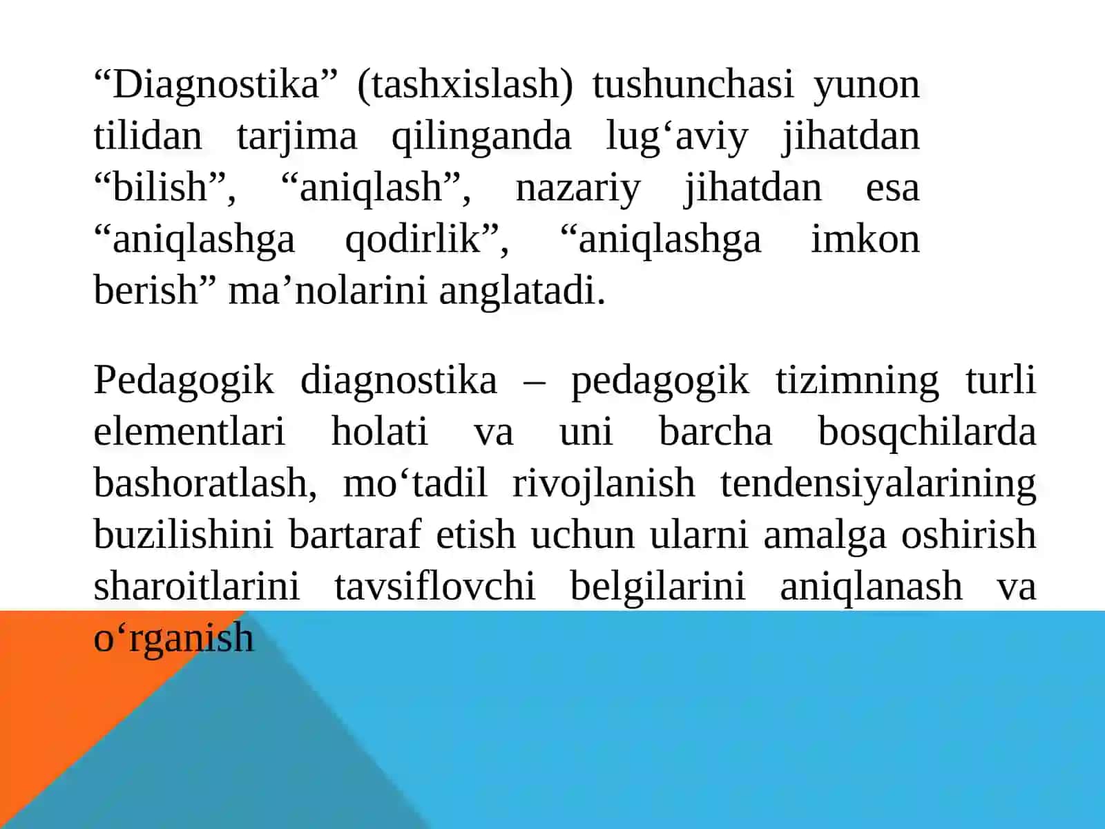 Tarbiya diagnostikasi va korreksiyasi 2
