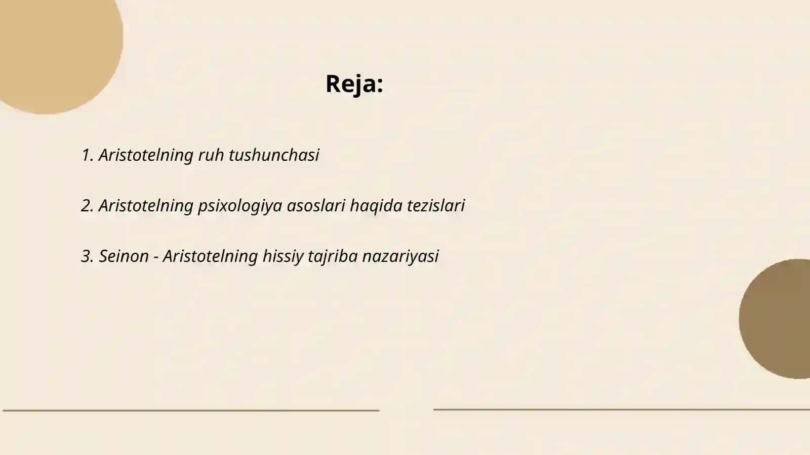 VII-V asrlarda psixologiya rivojlanishi 2