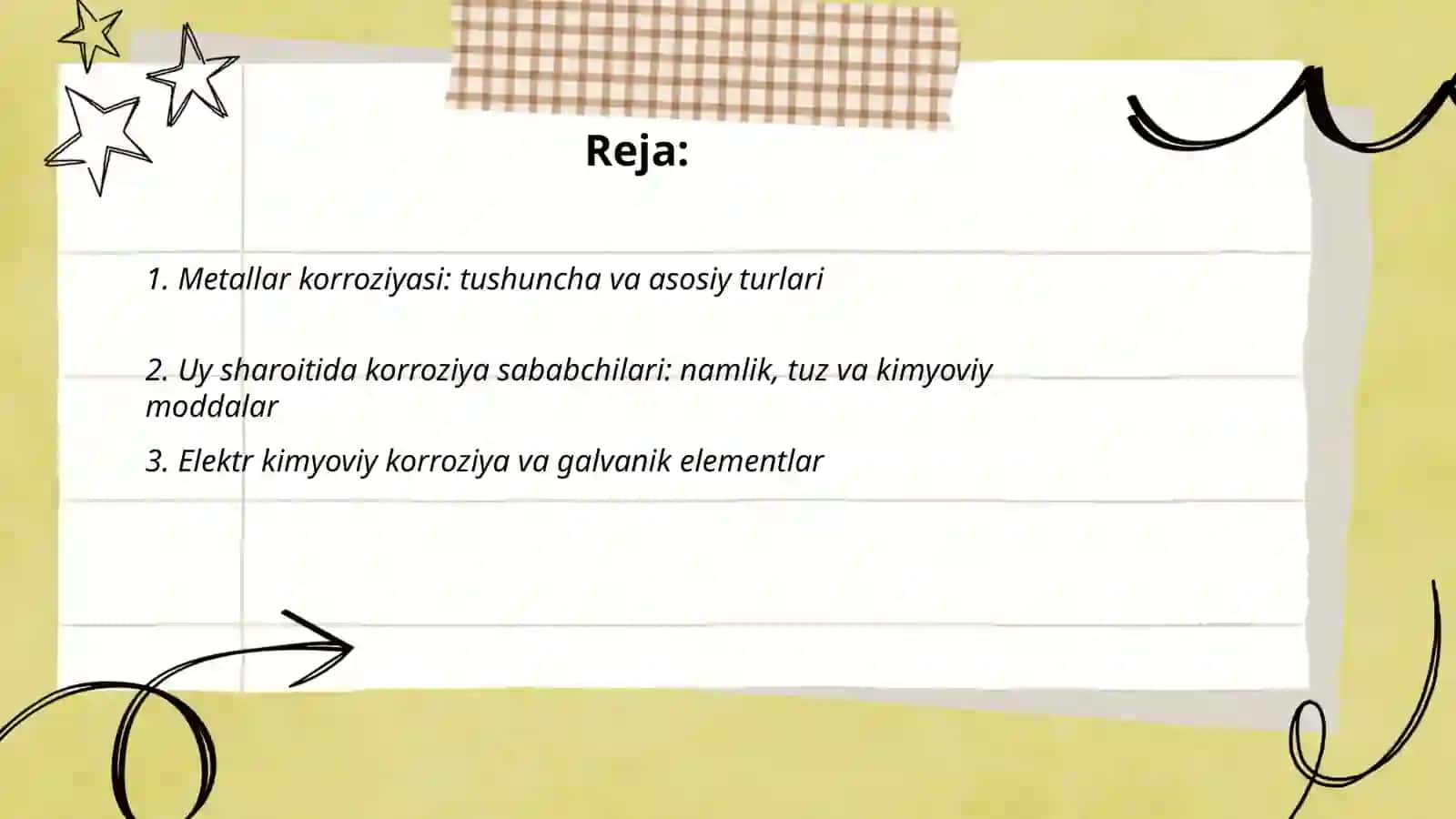 Metallar korroziyasi va uy sharoitida undan himoyalanish 2
