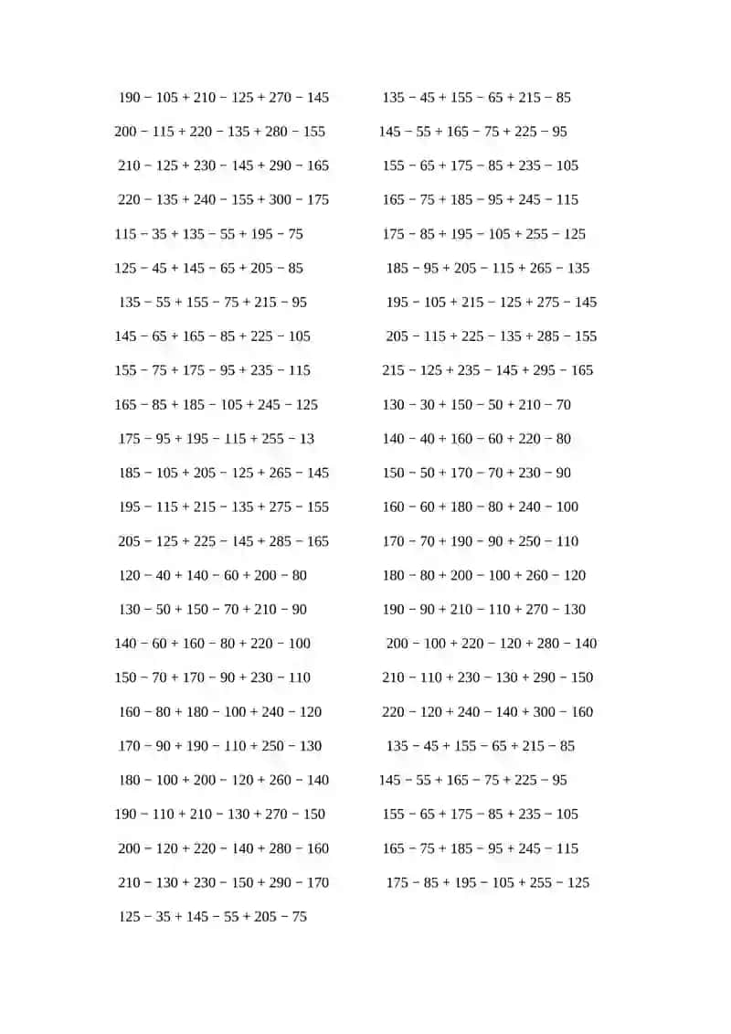 Matematika test 2