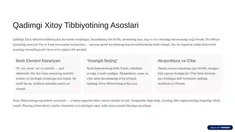 Qadimgi Xitoy va Qadimgi Hindiston Tibbiyoti 2