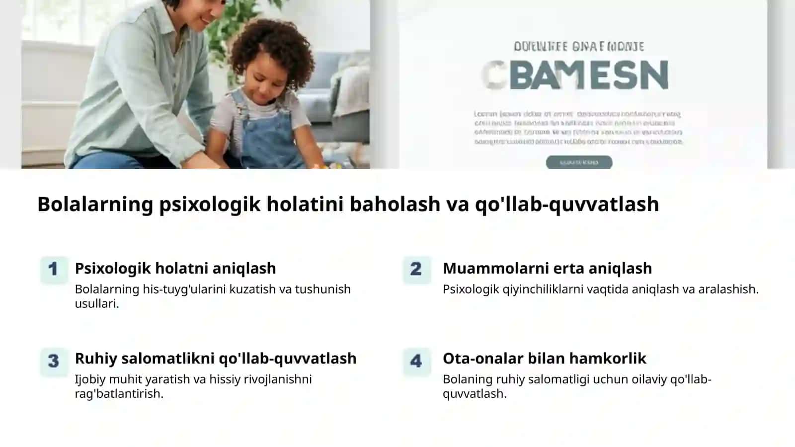 Bolalarga ijtimoiy yordamni ta'minlash 2