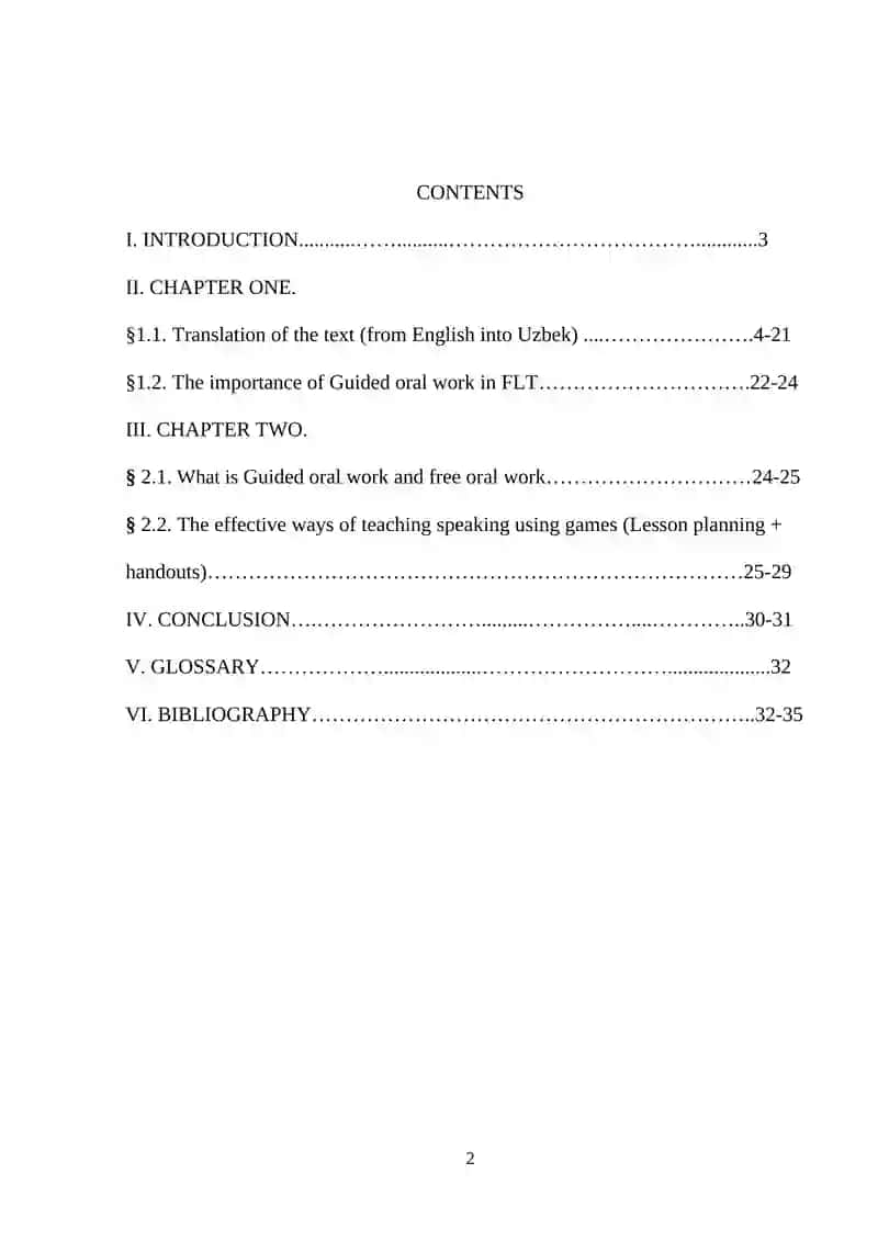 COURSE PAPER The effective ways of teaching reading using games 2