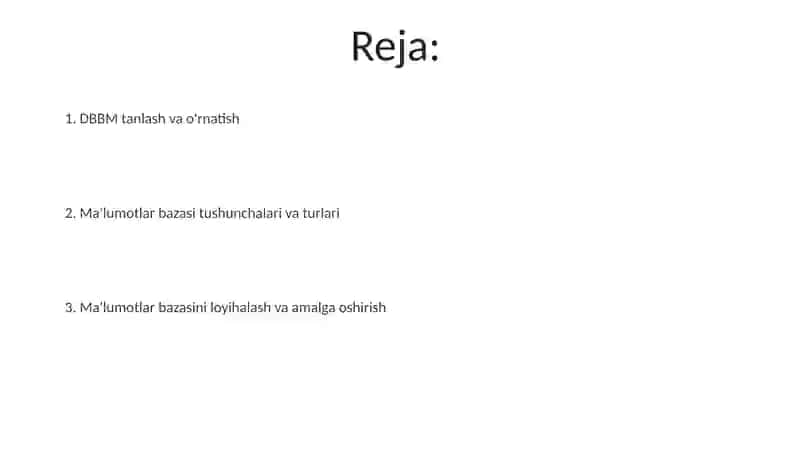 NoSQL ma'lumotlar bazalari 2
