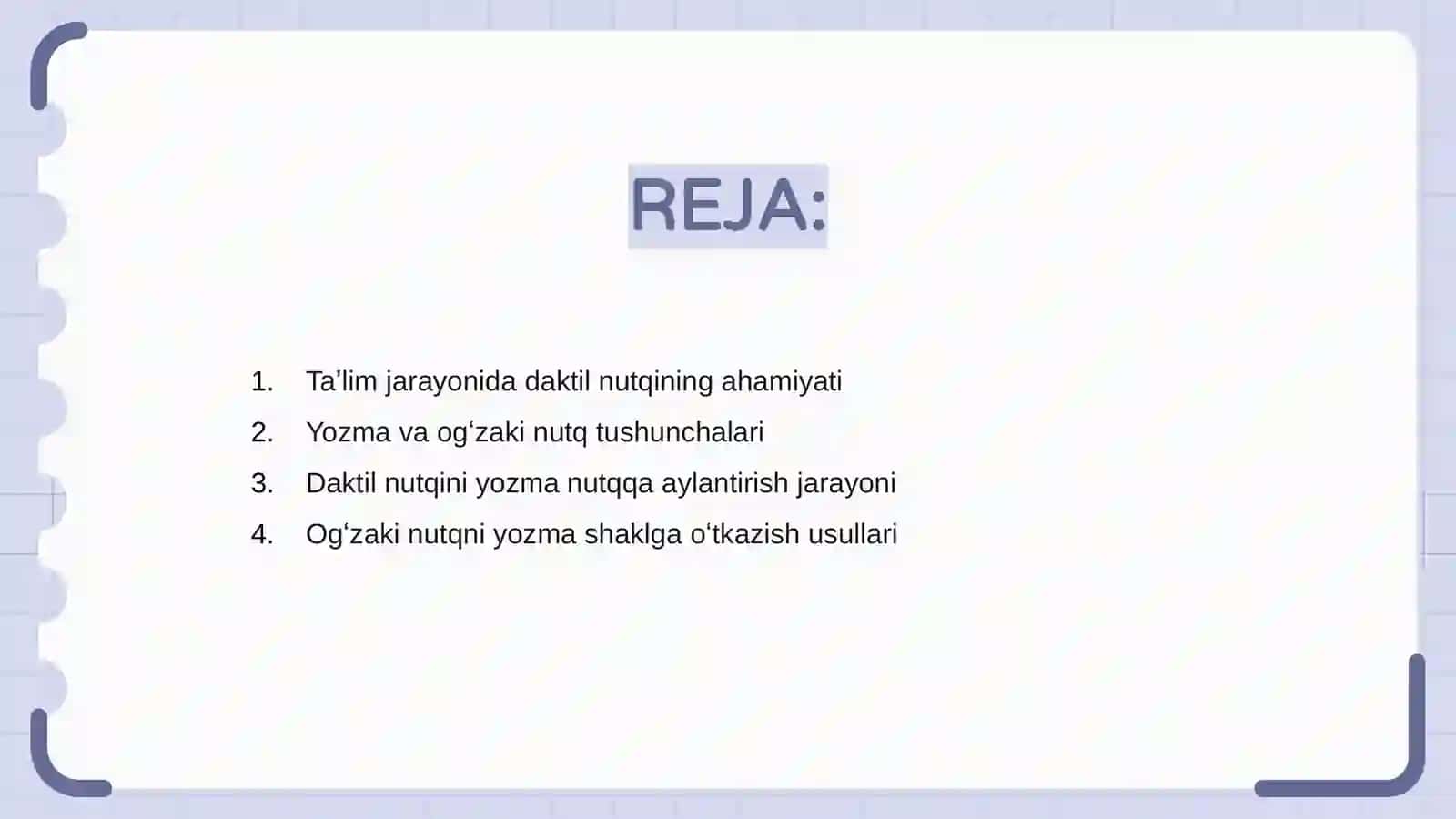 Taʼlim jarayonida daktil nutqini yozma va ogʻzaki nutq bilan bogʻliqligi 2