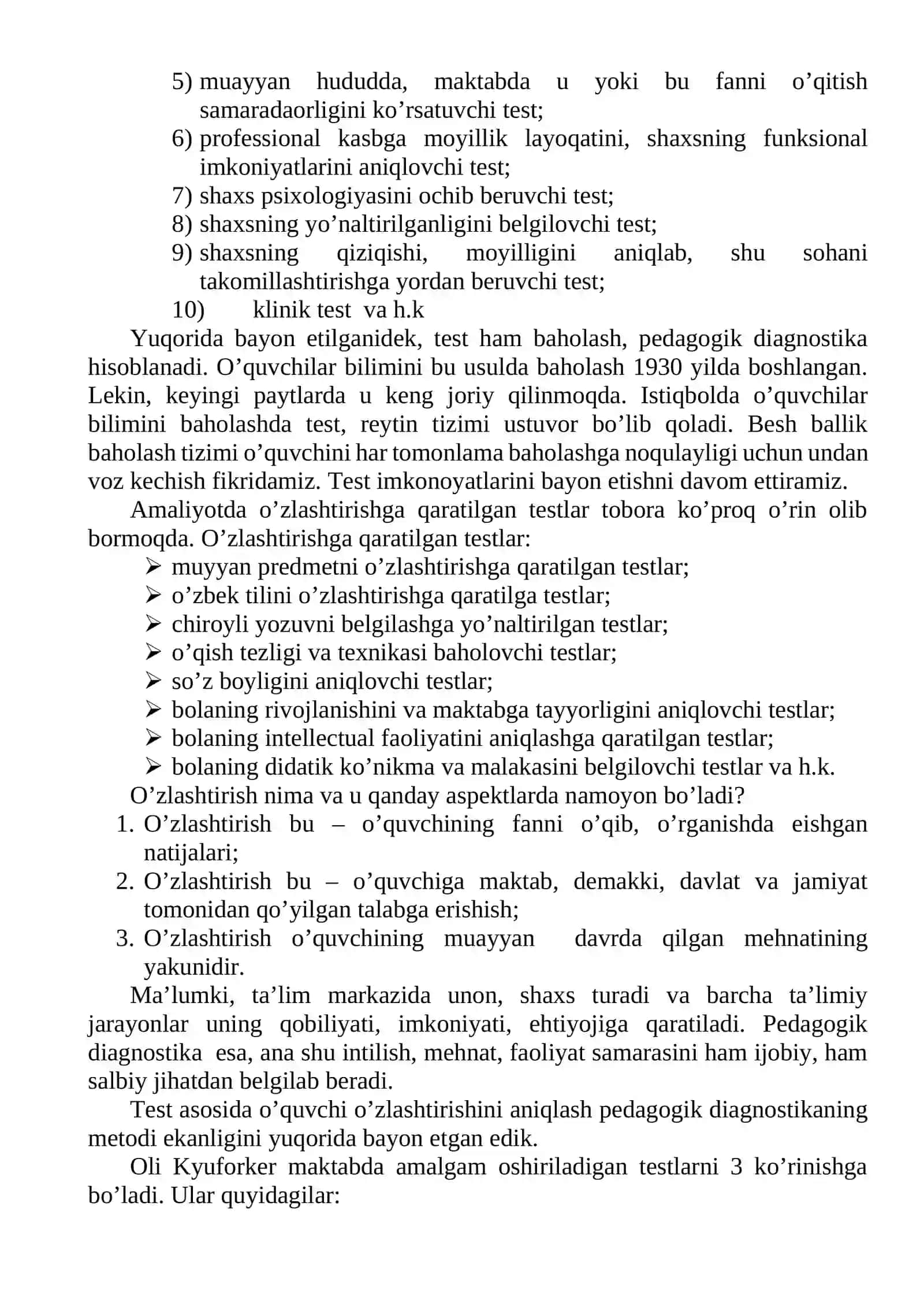 Pedagogik diagnostikaning so’roqlash va test metodi 2
