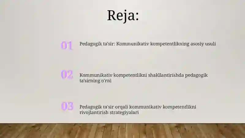 Pedagogik Ta'sir 2
