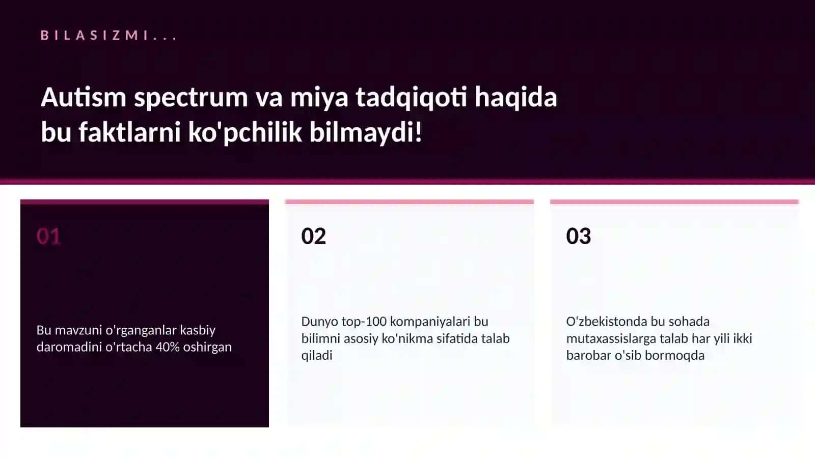 Autism spectrum va miya tadqiqoti 2