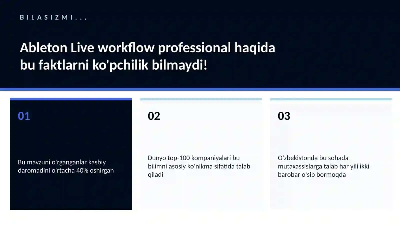 Ableton Live workflow professional 2