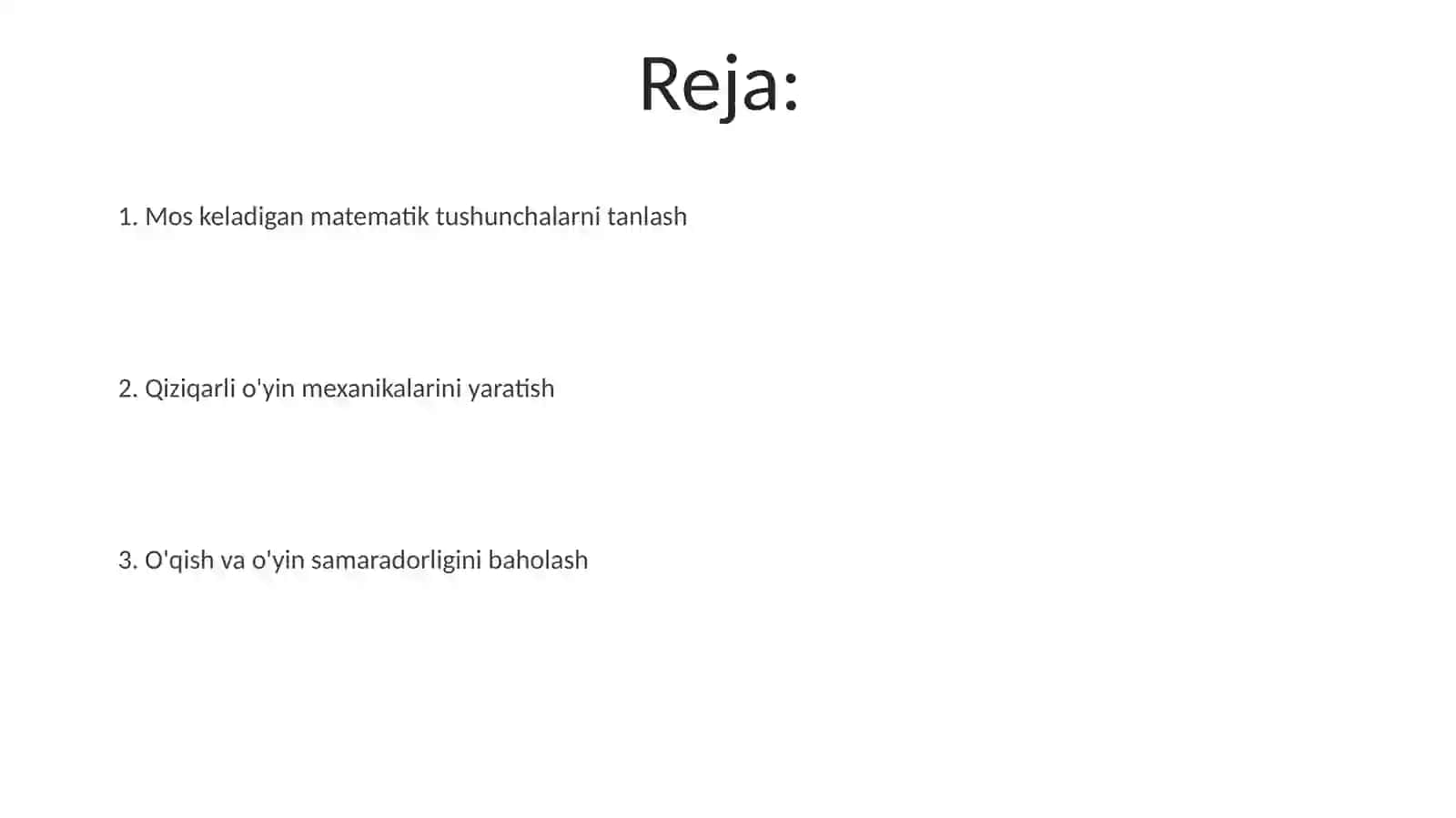 Matematik bilim berishda didaktik óyinlar tayyorlash 2