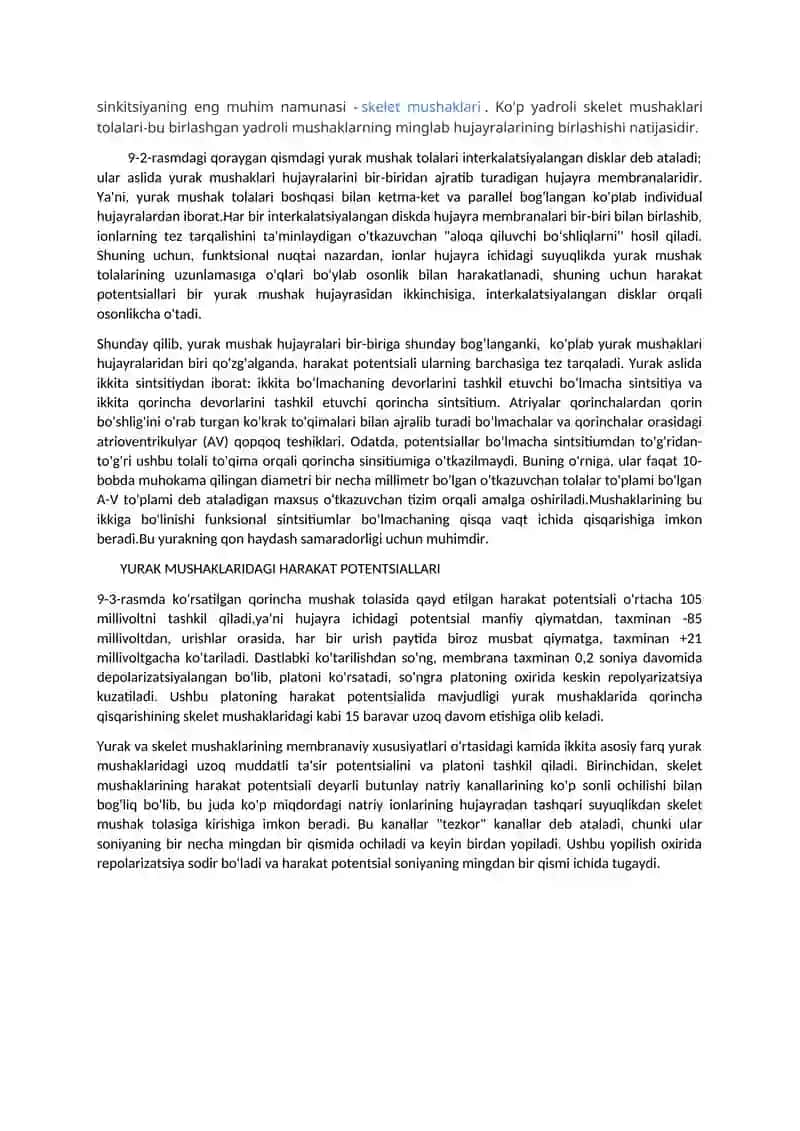 Yurak anatomiyasi 2