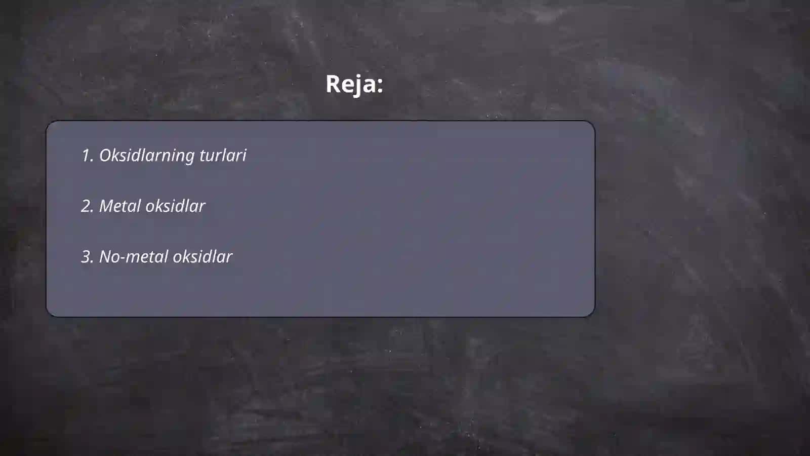 Oksidlar 2