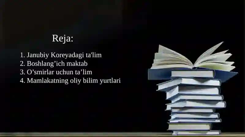 JANUBIY KOREYADA TA’LIM TIZIMI 2