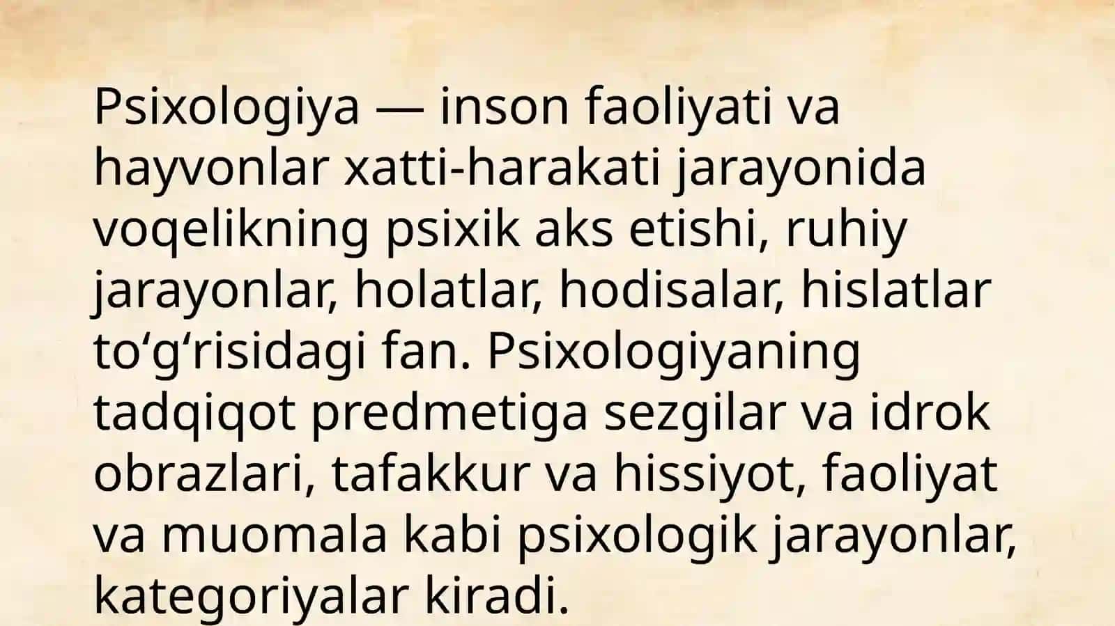 Psixologik maktablarning yuzaga kelishi tarixi 2