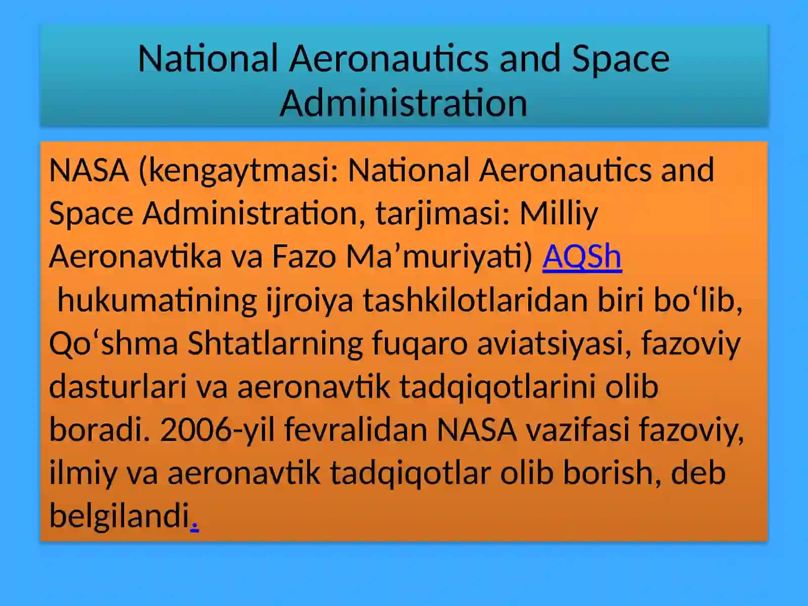 NASA 2
