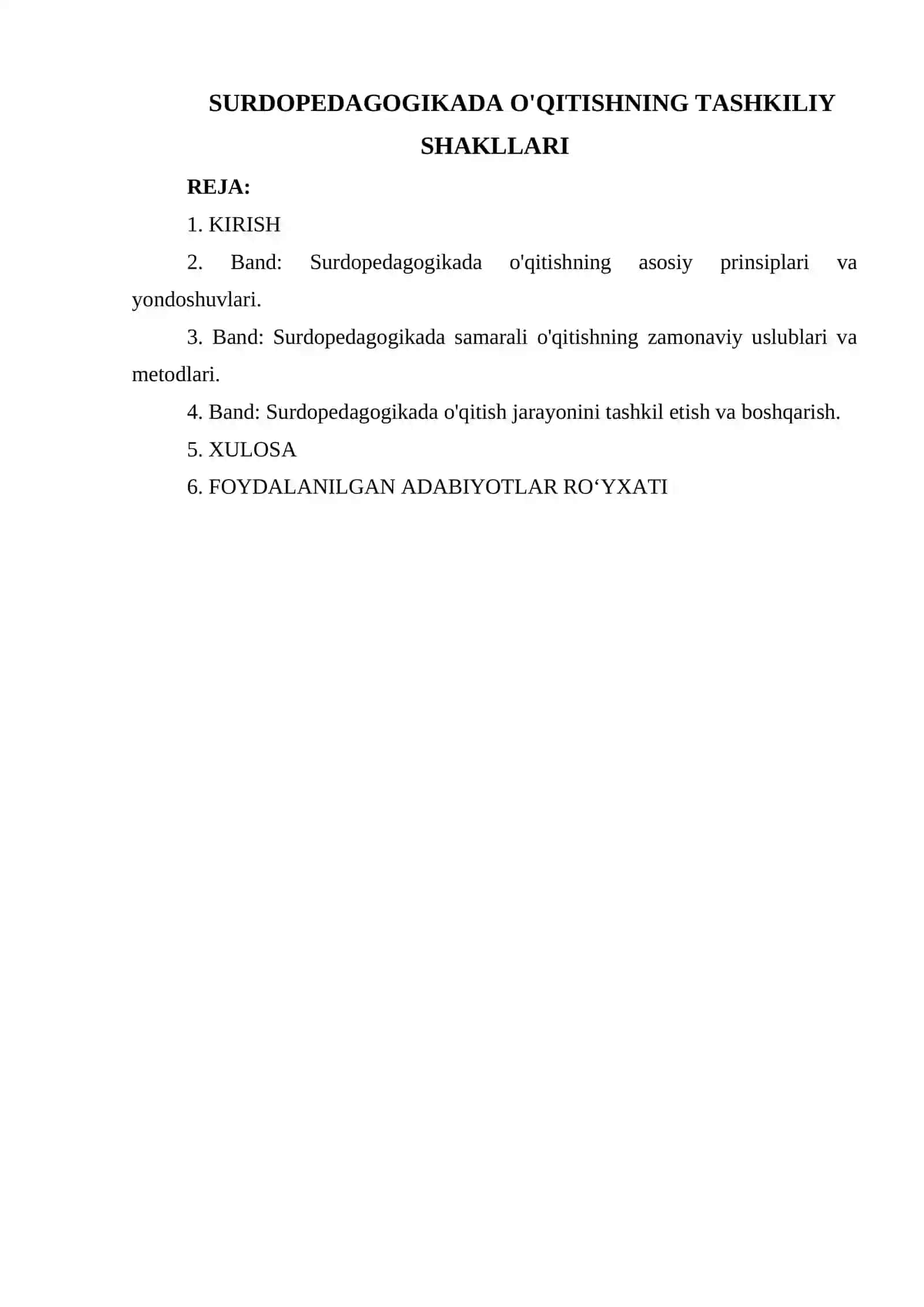 SURDOPEDAGOGIKADA O'QITISHNING TASHKILIY SHAKLLARI 2