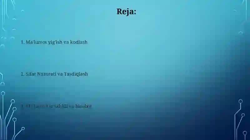 PISA xalqaro baholash dasturida baholash (kodlash) jarayoni 2