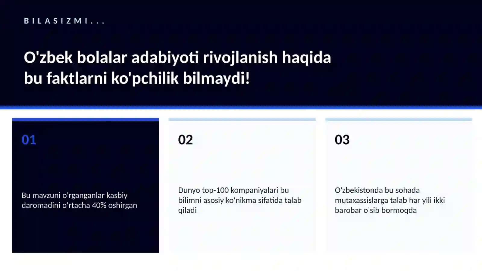 O'zbek bolalar adabiyoti rivojlanish 2