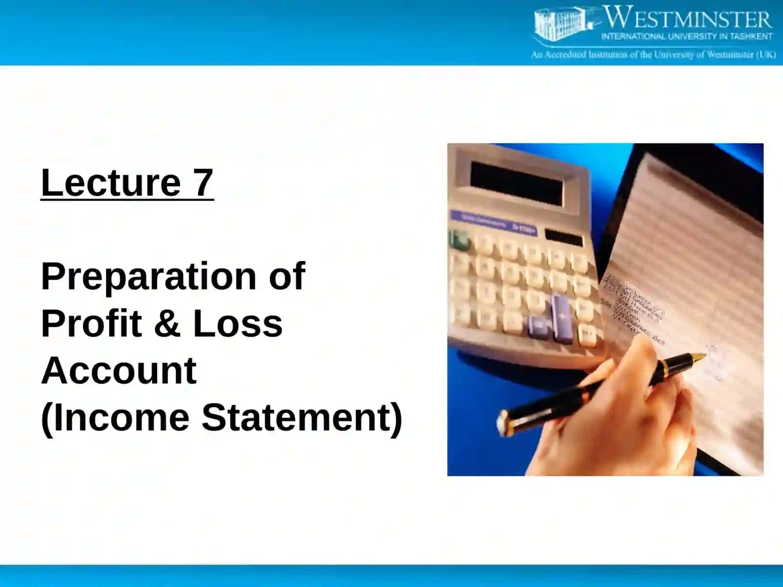 Preparation of Profit & Loss Account 2